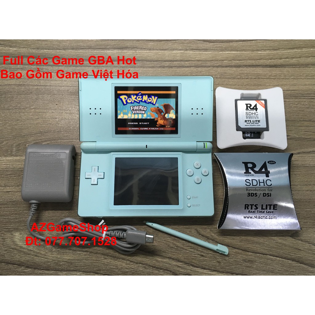 Máy Chơi Game Nintendo DS Lite NDS Full Game GBA/GBA/NDS/NES/SNES... Đầy Đủ Phụ Kiện