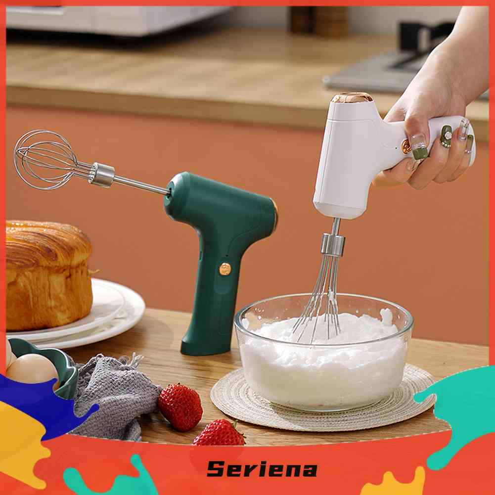 Máy Đánh Trứng / Kem Chạy Điện Mini Tiện Dụng Cho Nhà Bếp