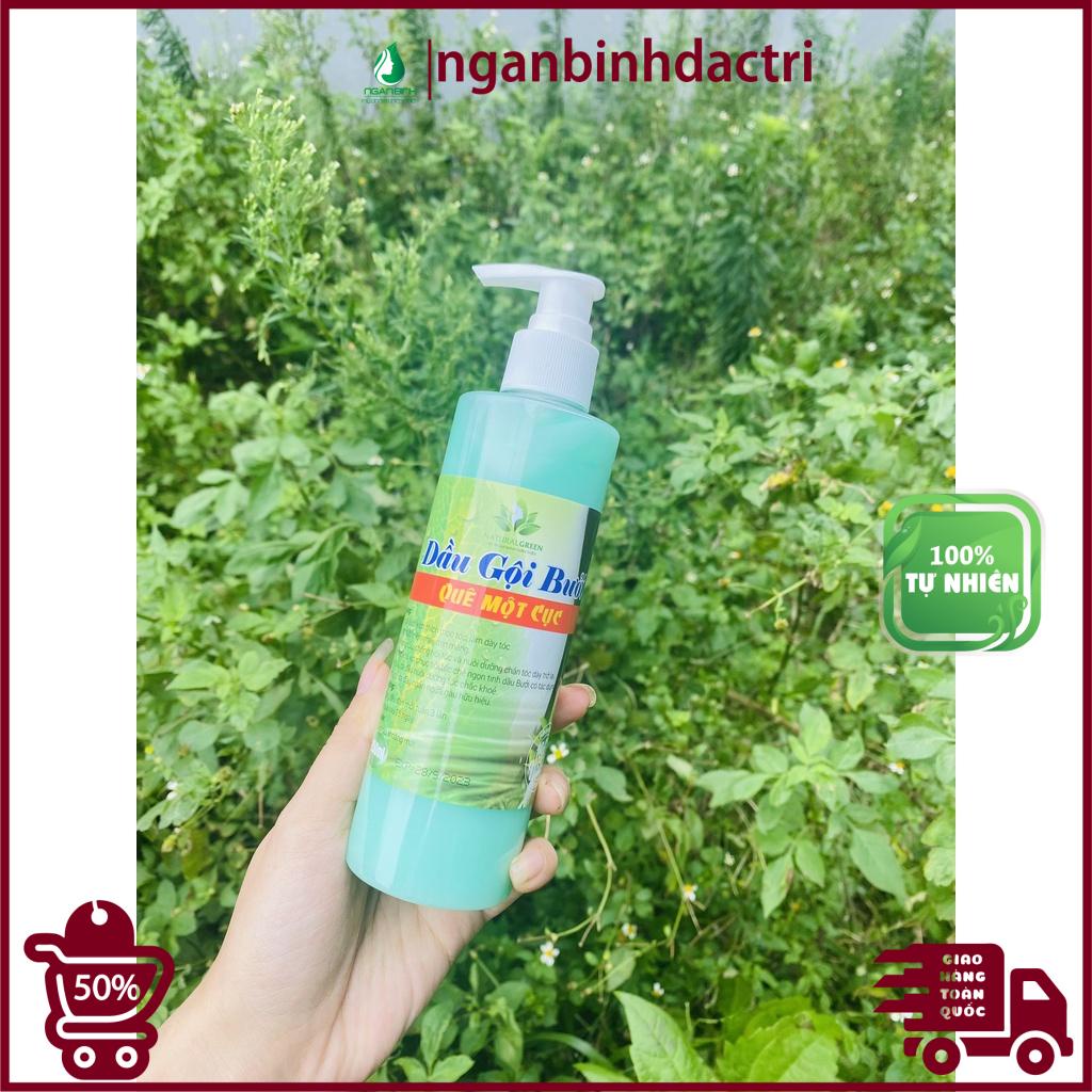 (250ml) Dầu Gội Đầu Hương Bưởi kích thích mọc tóc dài, dày, chắc khỏe.