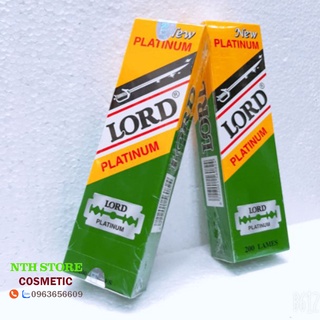 Dao Lam Lord Loại Xịn Giá Rẻ 1 Hộp 10 Lưỡi Lưỡi Dao Cạo Râu Chính Hãng