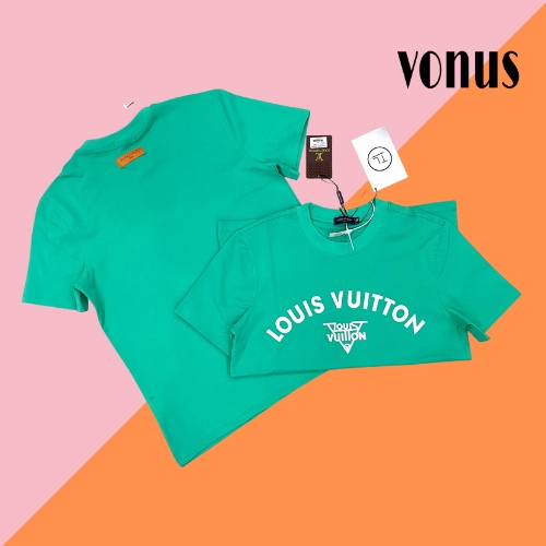 Áo phông nam nữ LV cao cấp I Áo thun ngắn tay nam nữ chất cotton mát co giãn,mềm mịn I Thiết kế trẻ trung I #TL0032. | BigBuy360 - bigbuy360.vn