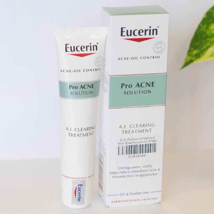 Tinh Chất Giảm Mụn Sau 1 Tuần Eucerin ProAcne AI Clearing Treatment 40ML