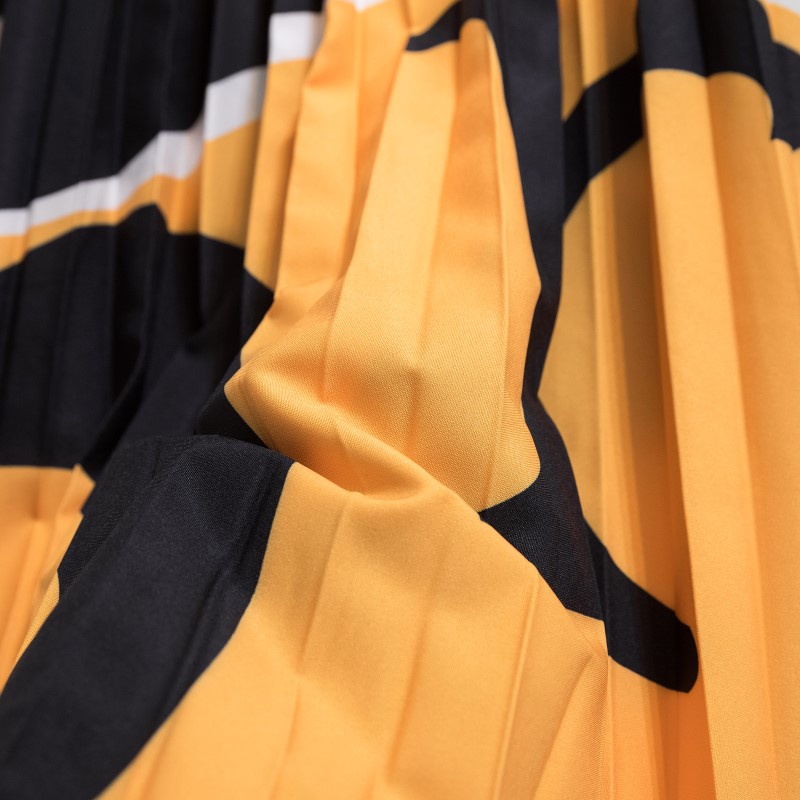 Chân Váy Midi Chữ A Xếp Ly Lưng Thun Co Giãn In Họa Tiết Hoạt Hình Thời Trang Cho Nữ 2022