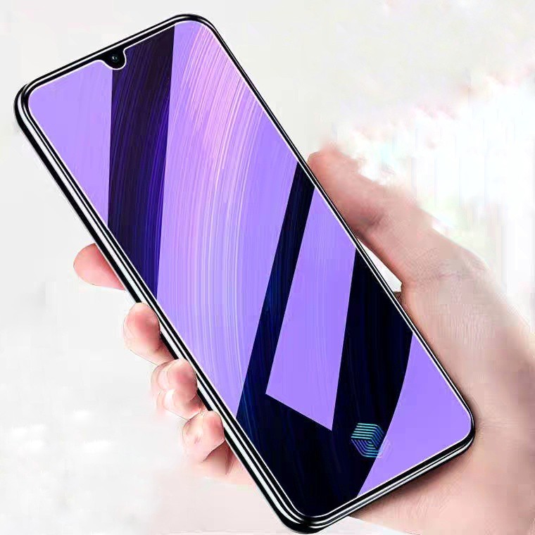 Kính cường lực Realme C3 / C3i / 6i dùng chung tím chống tia UV hại mắt 9H / 2.5D ( tặng keo mép )