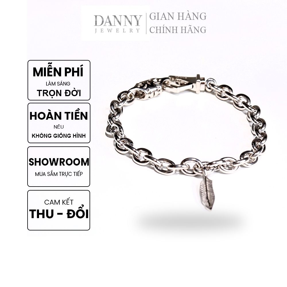 Lắc Bạc Ý Trang Sức Gia Công Danny Jewelry vòng tay thời trang nam nữ