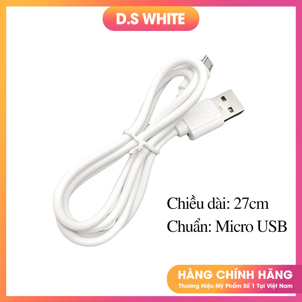 Dây Cáp Sạc Micro USB 2A Cho Oppo, Samsung, Vivo, Loa đài, Máy Nghe Nhạc Xạc Nhanh Chiều Dài 27cm