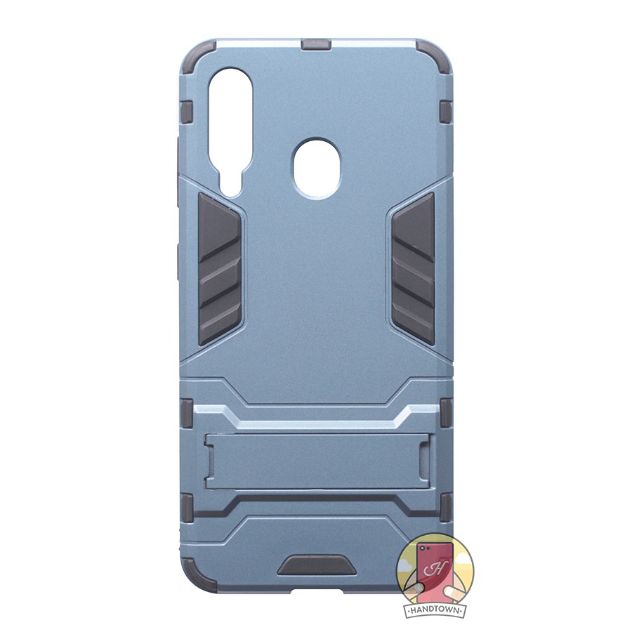 Ốp Lưng Cho Samsung Galaxy A60 IRON - MAN Nhựa PC Cứng Viền Dẻo