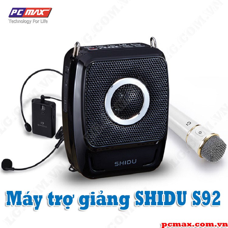 Máy trợ giảng không dây UHF wireless Shidu SD-S92 - Hàng Chính Hãng