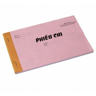 Phiếu chi 1 liên 13x19cm