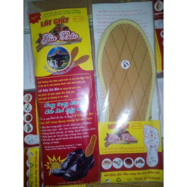 1 đôi Lót giầy size 36->43