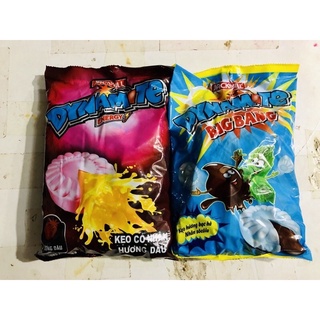 Kẹo Dynamite big bang gói 330g vị bạc hà socola,vị dâu