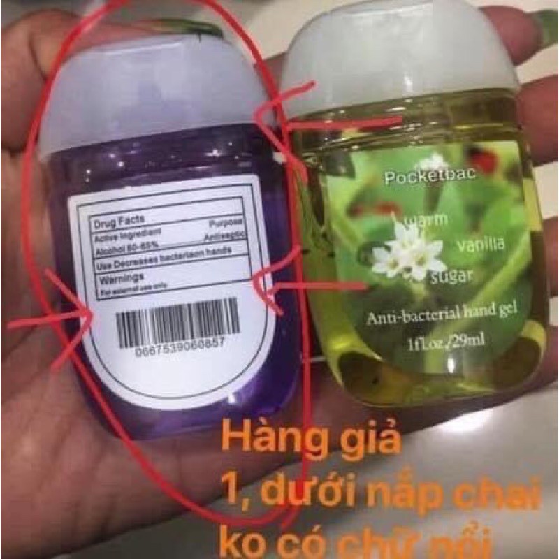 Bath and Body Work Gel Rửa Tay Khô 29ml(sẵn)Tặng 3 tờ giấy thơm Mỹ Bounce | BigBuy360 - bigbuy360.vn