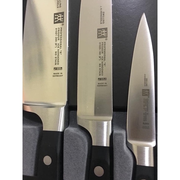Set dao, bộ dao Zwilling professional S, Made in Germany hàng chính hãng