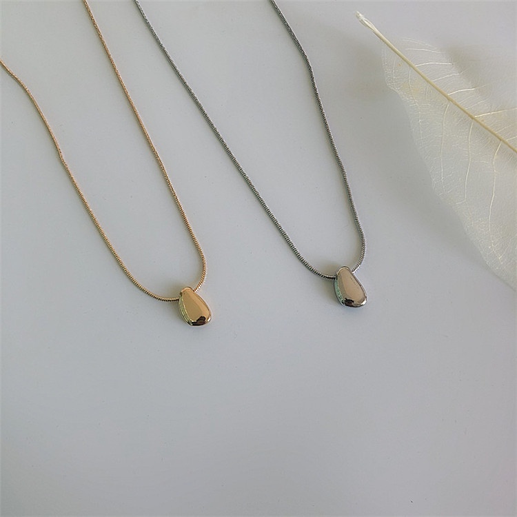 Dây Chuyền Đính Đá Hình Giọt Nước Sang Trọng 19A1386