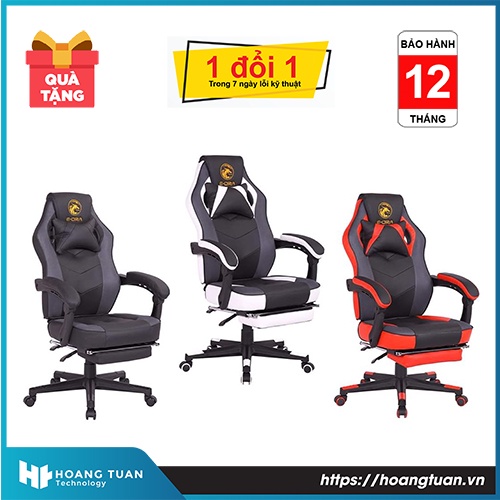 Ghế game E-DRA Jupiter M EGC204 V2 Đỏ/Trắng/Đen