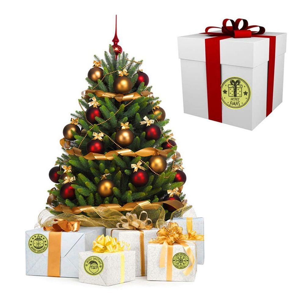 Nhãn Dán Dùng Trang Trí Sổ Tay Xinh Xắn|Thẻ Treo Trang Trí Giáng Sinh Hình Ông Già Noel