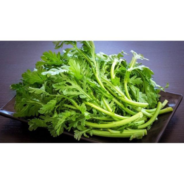 Hạt giống rau cải cúc Tẻ - 50 HẠT TÁCH GÓI TRỒNG THÙNG XỐP luckyseed hạt siêu rẻ