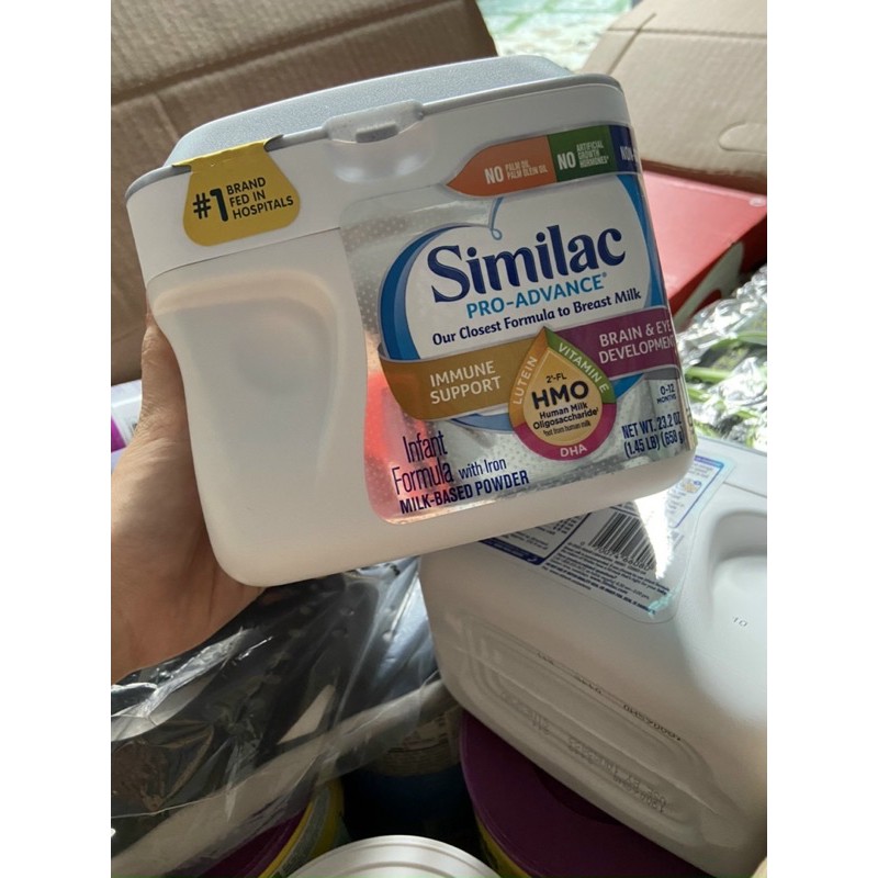 Mẫu mới- Sữa Similac Pro advance 658g