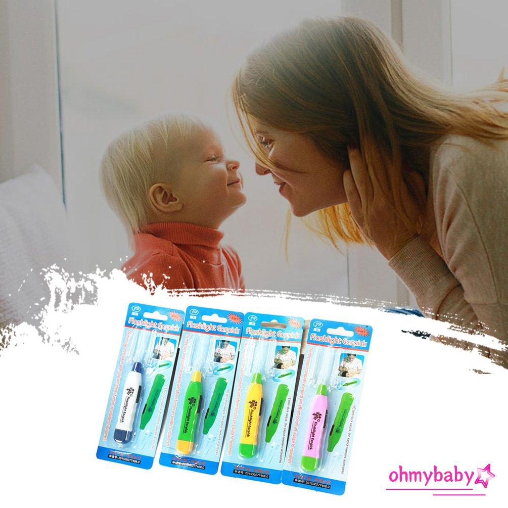 Thìa Lấy Ráy Tai Có Đèn Đa Năng Tiện Dụng Cho Bé