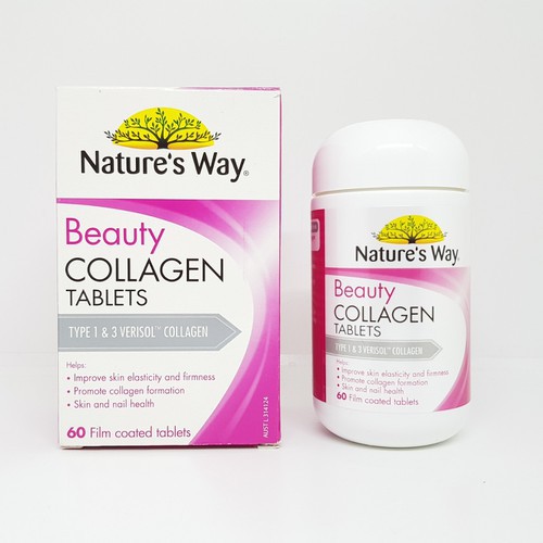 Viên uống Nature's Way Beauty Collagen 60 viên của Úc