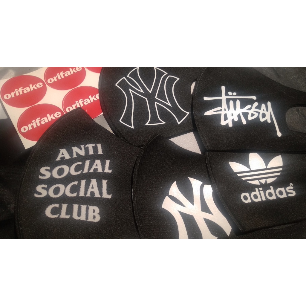 Khẩu trang vải đen Streetwear chống bụi mịn, lọc khói bụi 2.5PM