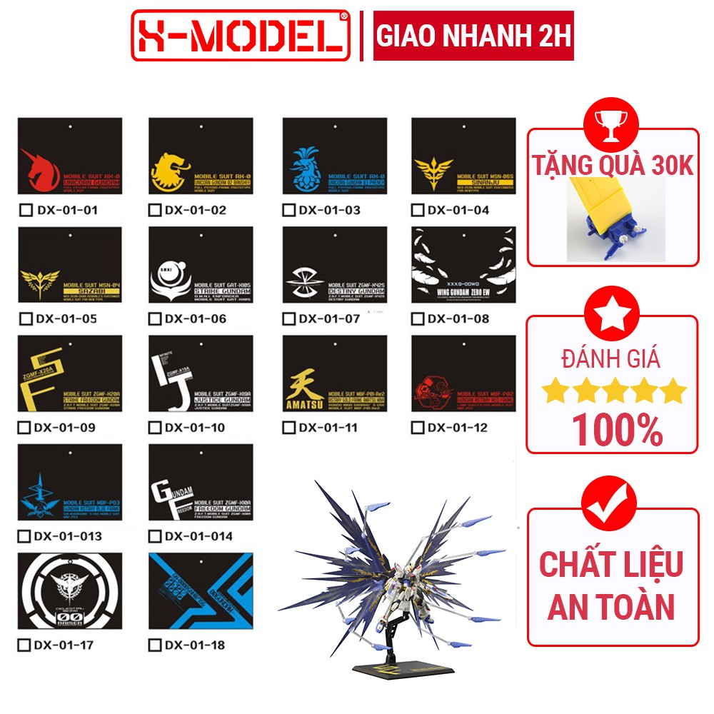 Đồ chơi mô hình Đế trưng bày Gundam X MODEL DX01 Action Base kiểu mới cho Mô Hình gundam 1/144 (HG, RG, SD, MG)