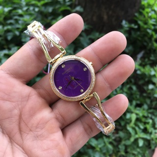 Đồng hồ nữ sunrise màu vàng