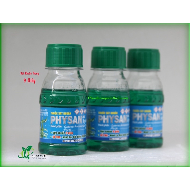 Sát khuẩn Physan lạnh 20sl,chai 100ml