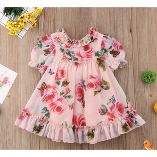 Đầm hoa vải chifon điệu đà