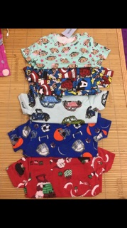 5 bộ carter cho bé 5-7kg