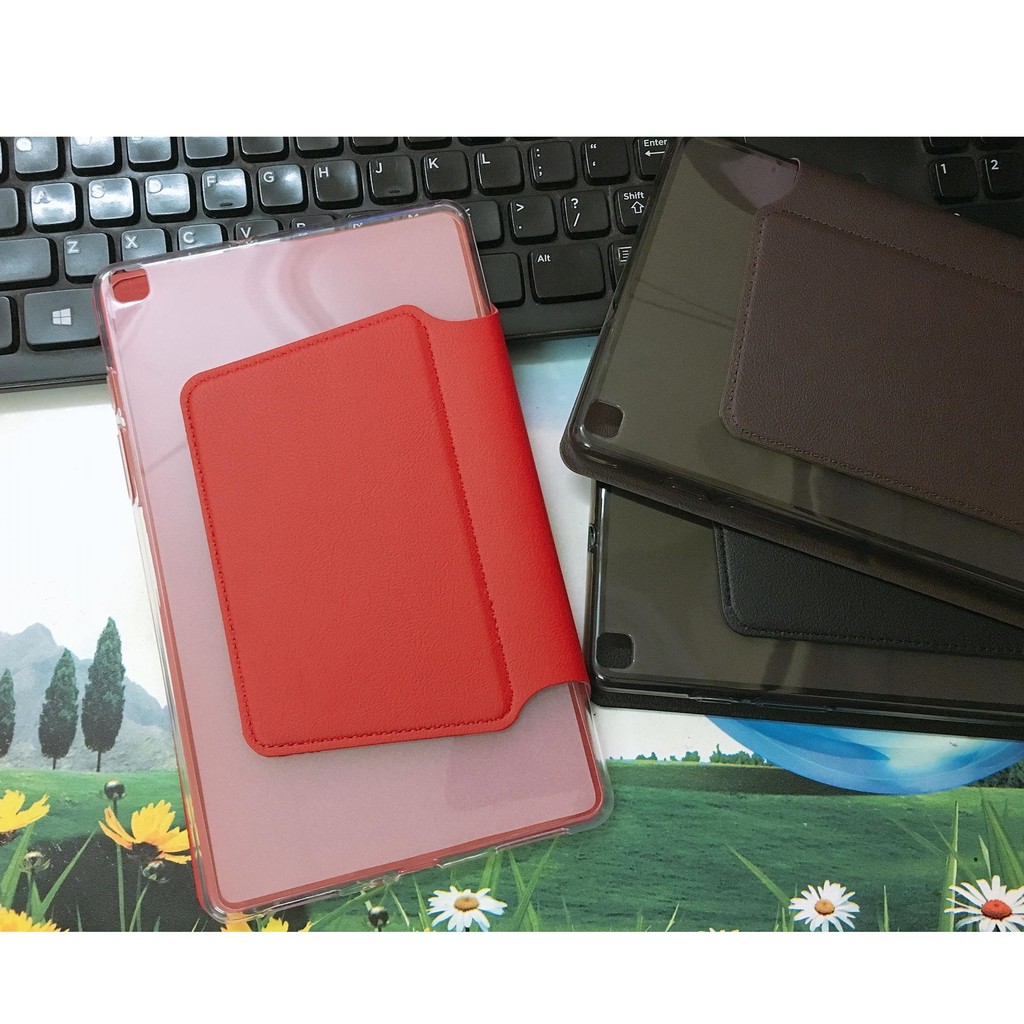 BAO DA ONJESS + KÍNH CƯỜNG LỰC CHO SAMSUNG GALAXY TAB A8 8 INCH T295 (2019)