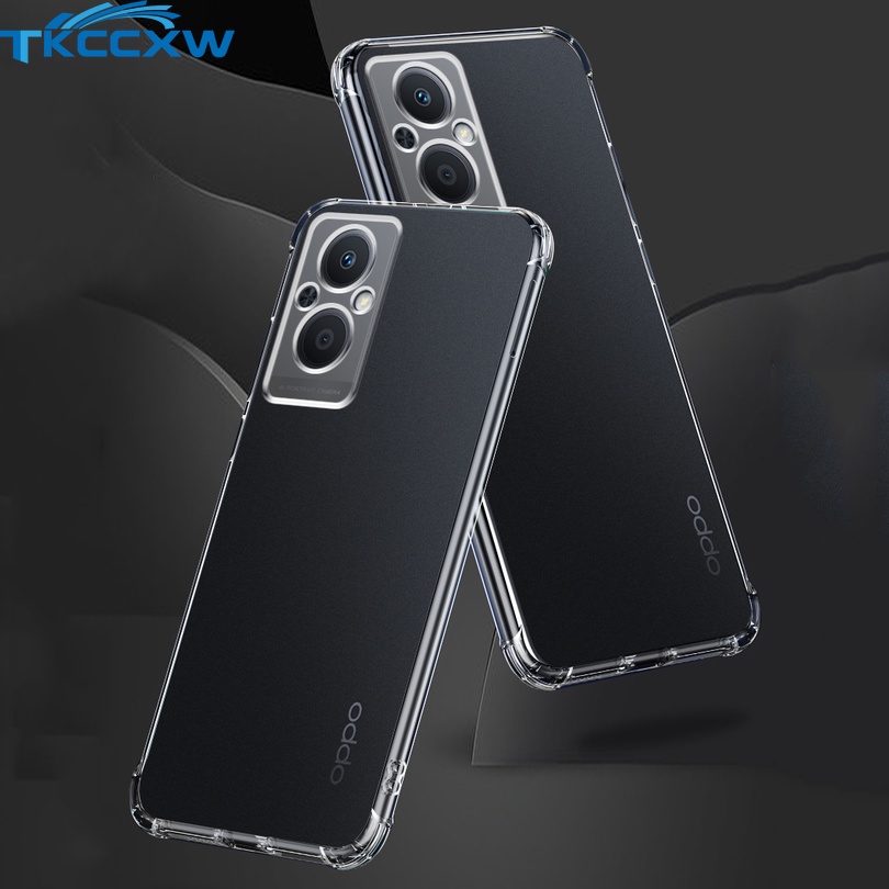Ốp Điện Thoại Silicon Trong Suốt Chống Sốc Cho OPPO A36 A96 A76 A16e A16K Reno 7 Z 7 Pro 7 SE Find X5 Pro X5 Lite