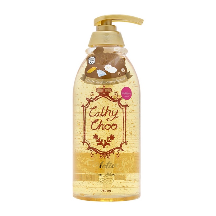 Sữa Tắm Trắng Da Cathy Choo 24k Active Gold 750ml