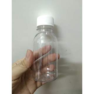 Chai nhựa pet tròn 100ml (nắp trắng, đen)