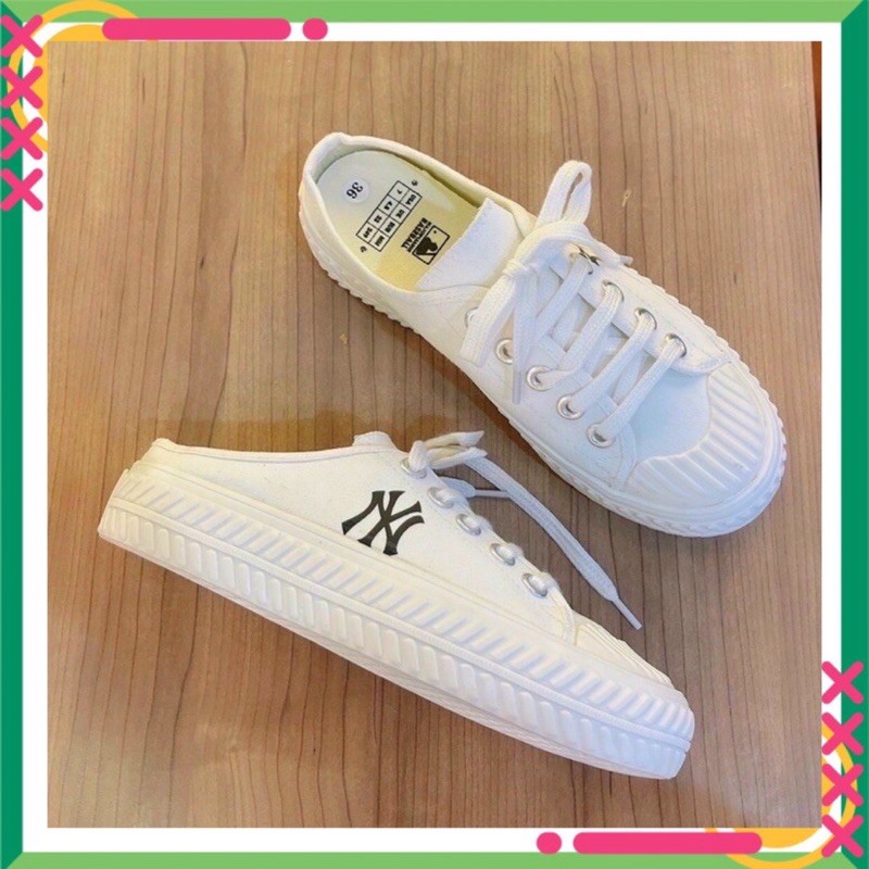 ✅[ Full Box + Bill 🌺] Giày Sục Ny Đạp Gót, Sục Ny, Sục 𝐌𝐋𝐁 Đạp Gót