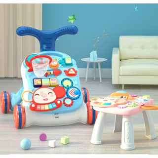 XE TẬP ĐI ĐỒ CHƠI PHÁT NHẠC, Bánh xe điều chỉnh nhanh chậm