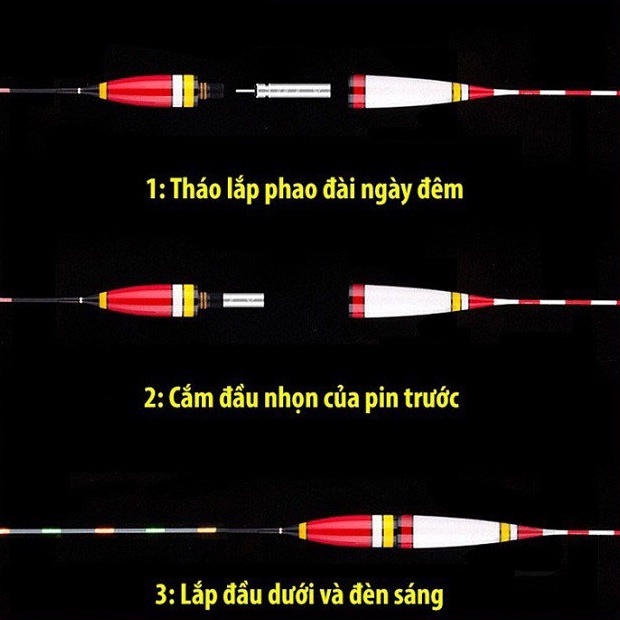 [Vỉ 5 quả] Pin Điện Tử CR425 Chuyên lắp phao câu đài phao câu đêm