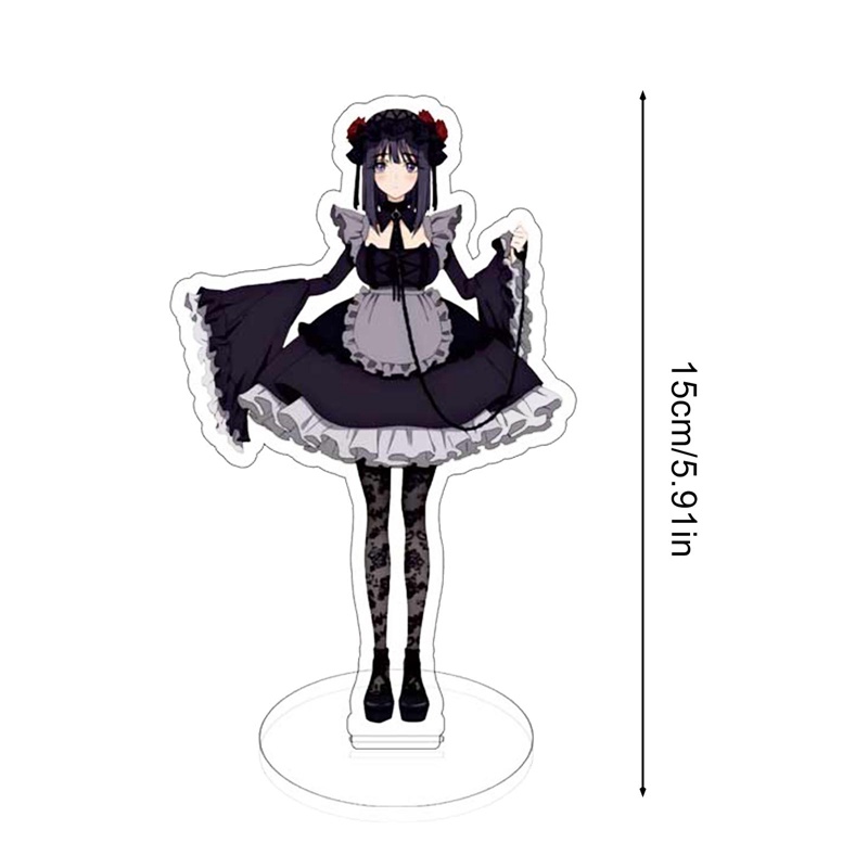 Bộ Phụ Kiện Trang Trí Nhà Cửa Bằng acrylic Hình Trái Tim Con Rối Mùa Thu Trong love Dali Kitagawa Haimeng