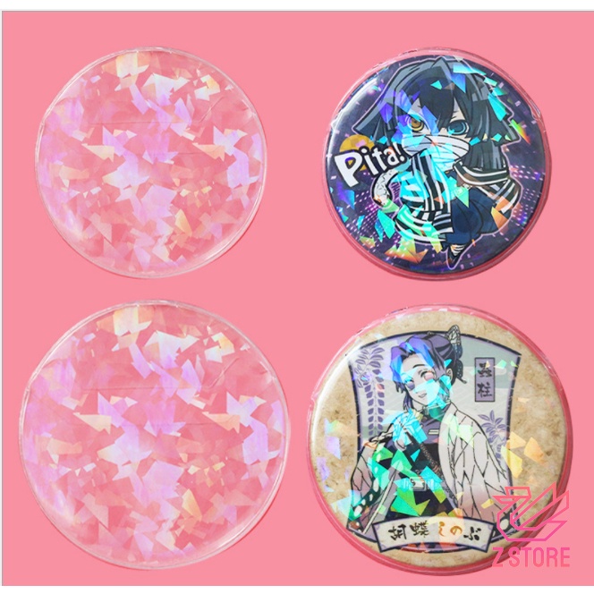 Vỏ bọc và bảo vệ huy hiệu cán hologram, đường kính 5.8cm