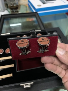 Khuy măng sét Rolex 02 fullbox