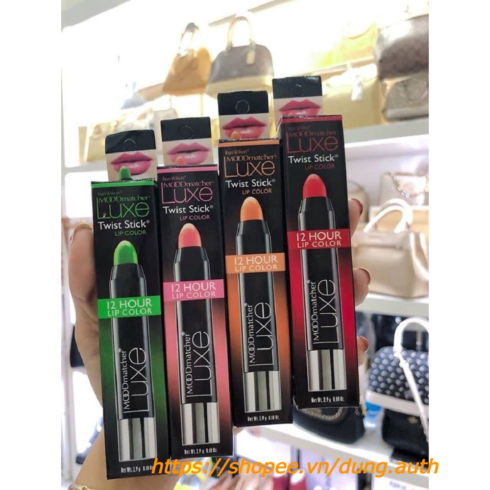 Son Gió Mỹ Màu Hồng 7.9g Moodmatcher Luxe Twist Sticks