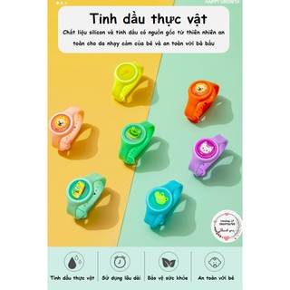 [SALE HOT]Vòng tay chống muỗi phát sáng /đồng hồ chống muỗi phát sáng ngô nghĩnh mùi hương tự nhiên an toàn cho bé