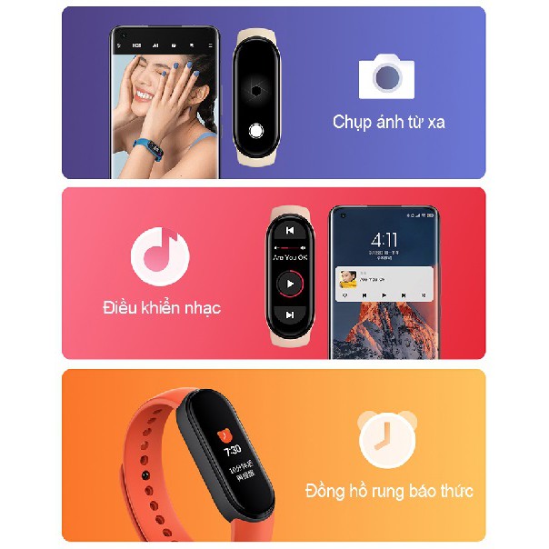 Vòng tay thông minh Mi Band 6 Xiaomi Mi Band6