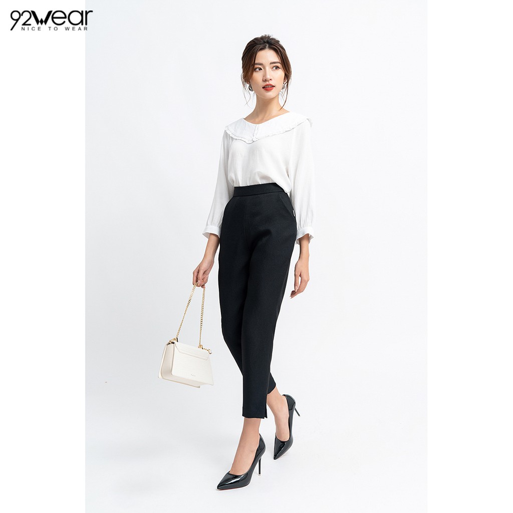 Quần tây âu nữ xẻ gấu QAW0625 92WEAR