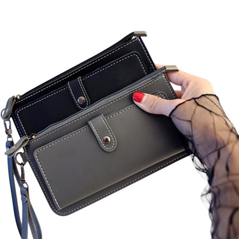 Ví cầm tay dáng dài thiết kế nhiều ngăn tiện lợi | BigBuy360 - bigbuy360.vn