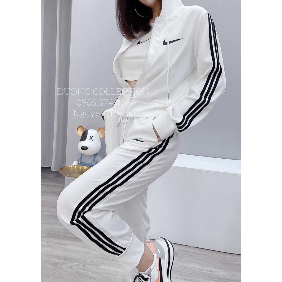 Set Đồ Nữ ,Bộ Thể Thao Ba Món Form Cực Dễ Mặc Đẹp Xuất Sắc.