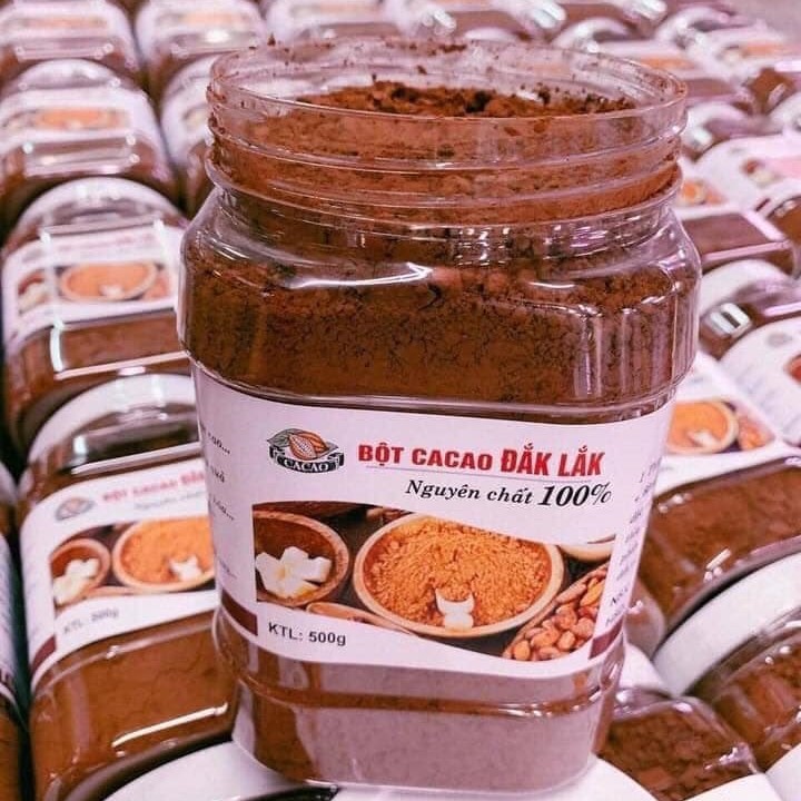 500GR BỘT CA CAO NGUYÊN CHẤT ĐĂK LĂK