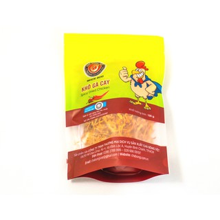 Khô gà cay chà bông việt gói 100g