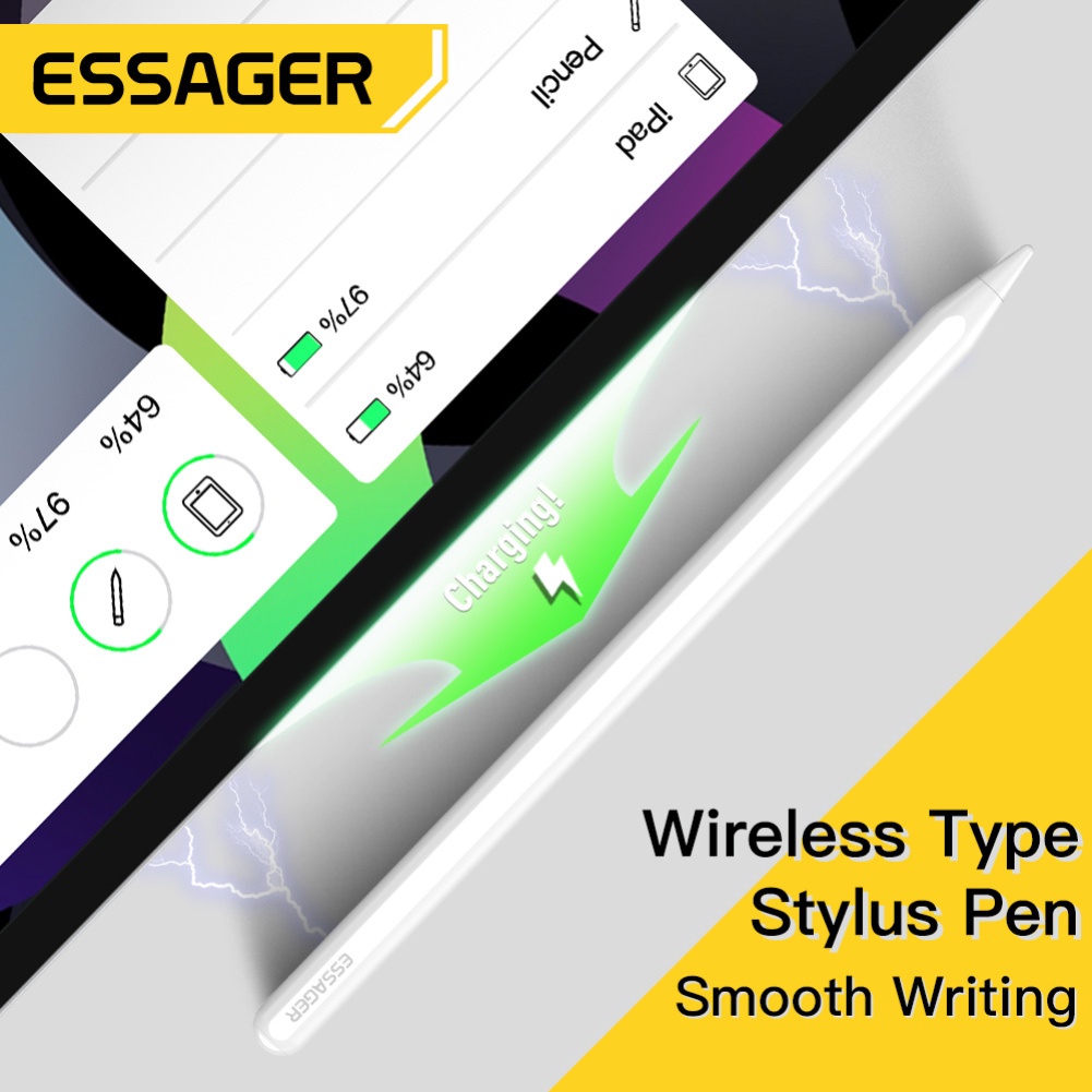 Essager Bút Cảm Ứng Kèm Sạc Không Dây Chuyên Dụng Cho iPad Air / Pro / Mini Stylus