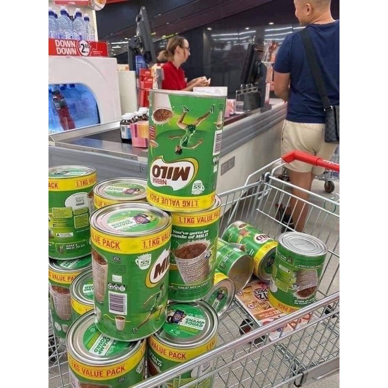  Milo Úc 1kg mẫu mới